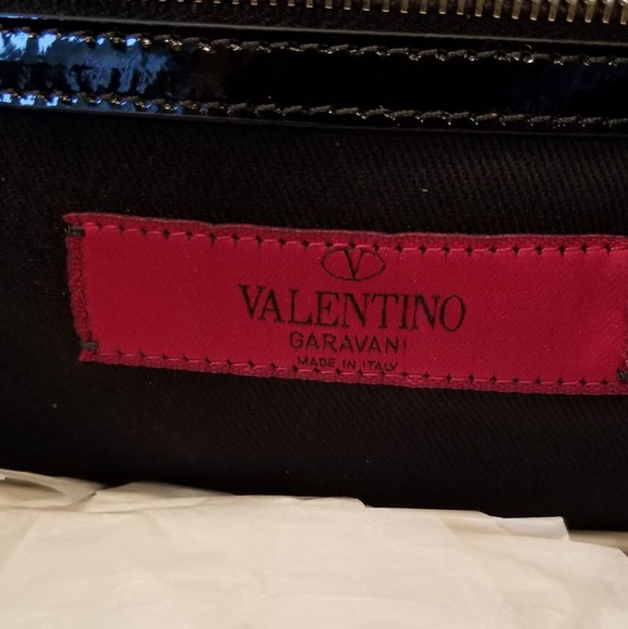 Valentino floral black sequin bag - Picture 2 of 4